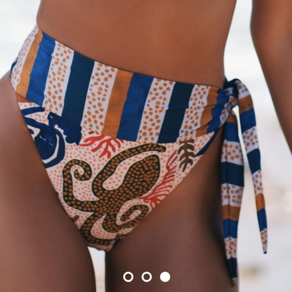 FARM Rio Gem of the Sea Bikini Bottom.  NWT